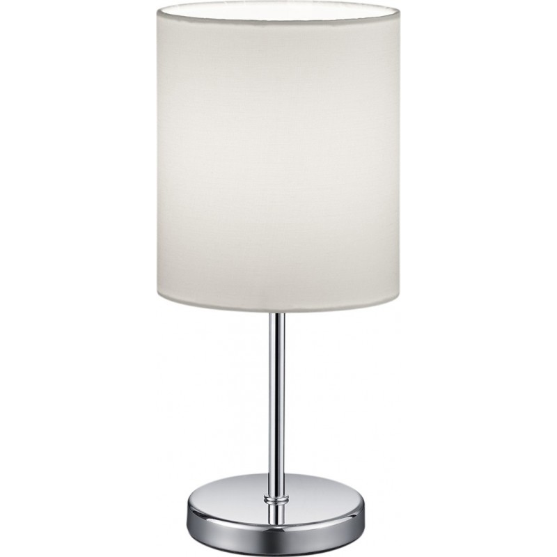 19,95 € Free Shipping | Table lamp Reality Jerry Ø 13 cm. Living room and bedroom. Modern Style. Metal casting. Plated chrome Color
