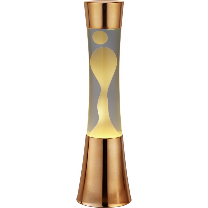 48,95 € Free Shipping | Table lamp Reality Lava 35W 2700K Very warm light. Ø 11 cm. Lava lamp Living room, bedroom and kids zone. Design Style. Metal casting. Copper Color