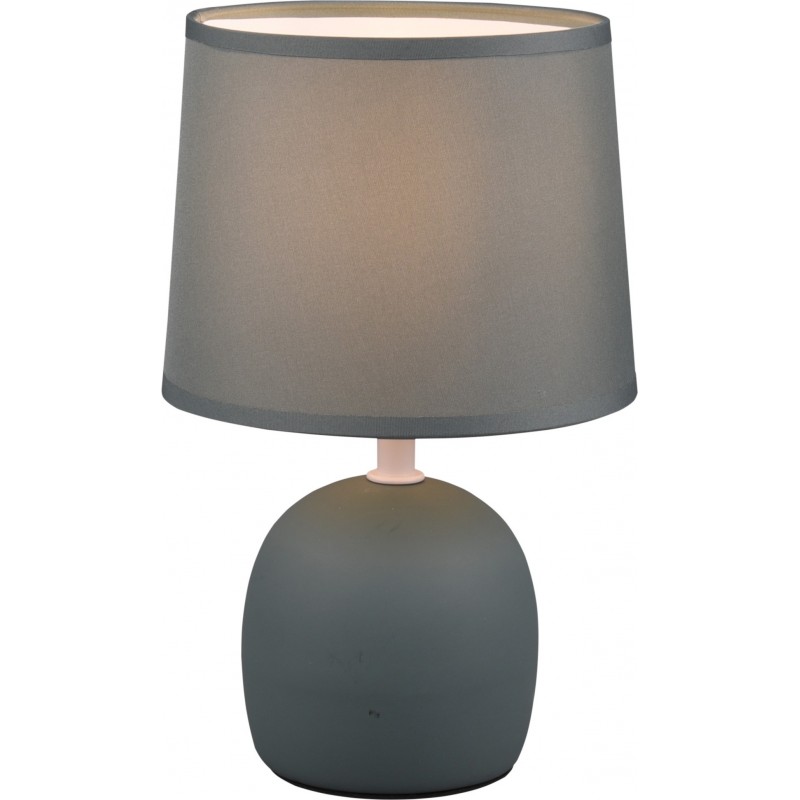 19,95 € Free Shipping | Table lamp Reality Malu Ø 16 cm. Living room and bedroom. Modern Style. Ceramic. Green Color