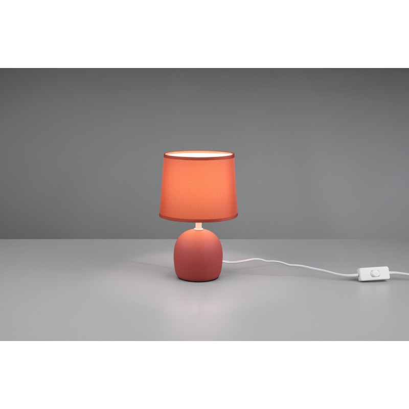 19,95 € Envoi gratuit | Lampe de table Reality Malu Ø 16 cm. Salle et chambre. Style moderne. Céramique. Couleur orange