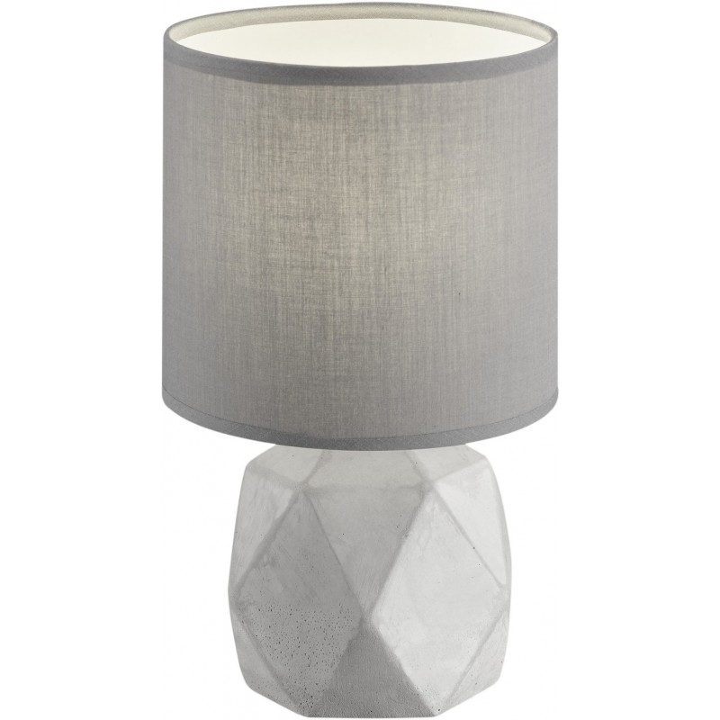 16,95 € Free Shipping | Table lamp Reality Pike Ø 16 cm. Concrete. Gray Color