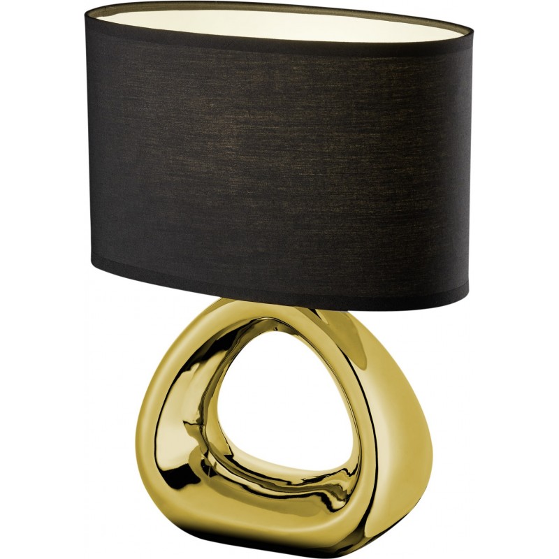 31,95 € Envoi gratuit | Lampe de table Reality Gizeh 35×24 cm. Salle et chambre. Style moderne. Céramique. Couleur dorée
