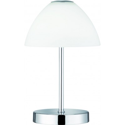 Lampe de table Reality Queen 2.5W 3000K Lumière chaude. Ø 15 cm. LED intégrée. Fonction tactile Salle et chambre. Style moderne. Métal. Couleur chromé