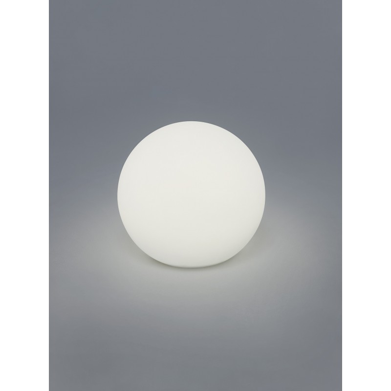 56,95 € Free Shipping | Furniture with lighting Reality Bahamas 1.5W LED 3000K Warm light. Ø 25 cm. Luminous sphere. Integrated LED Terrace and garden. Modern Style. Plastic and polycarbonate. White Color