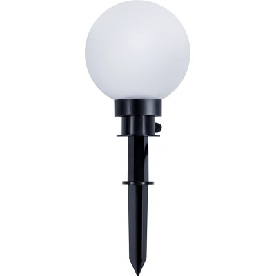 29,95 € Spedizione Gratuita | Mobili con illuminazione Reality Bolo E27 Ø 20 cm. Sfera luminosa con picchetto per fissaggio a terra Plastica e policarbonato. Colore nero