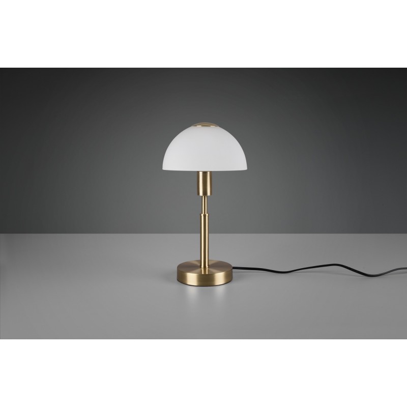 55,95 € Free Shipping | Table lamp Reality Don Ø 17 cm. Touch function Living room and bedroom. Modern Style. Metal casting. Copper Color
