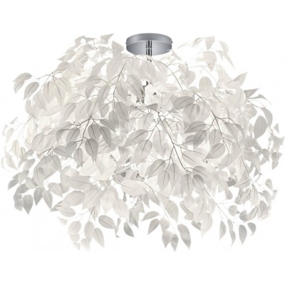96,95 € Free Shipping | Hanging lamp Reality Leavy Ø 70 cm. Living room and bedroom. Modern Style. Metal casting. Plated chrome Color