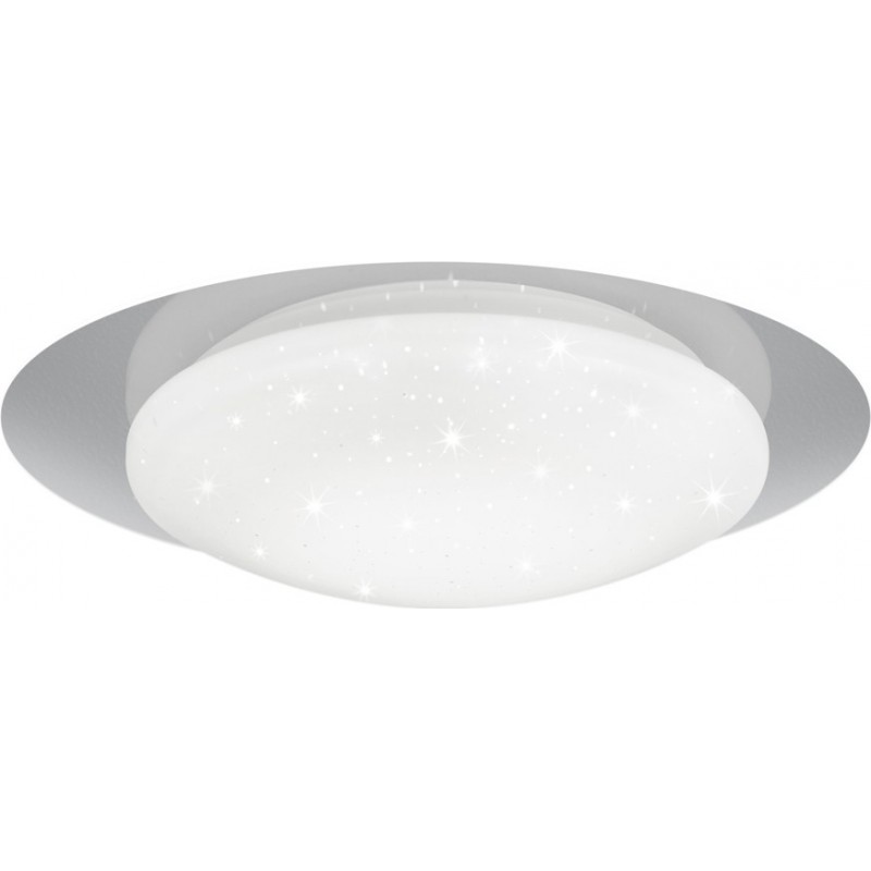46,95 € Free Shipping | Indoor ceiling light Reality Frodo 13W Spherical Shape Ø 35 cm. Star effect. Dimmable multicolor RGBW LED. Remote control Living room and bedroom. Modern Style. Plastic and Polycarbonate. White Color
