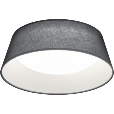 44,95 € Free Shipping | Indoor ceiling light Reality Ponts 14W 3000K Warm light. Ø 34 cm. Integrated LED. Ceiling and wall mounting Living room and bedroom. Modern Style. Plastic and Polycarbonate. Gray Color