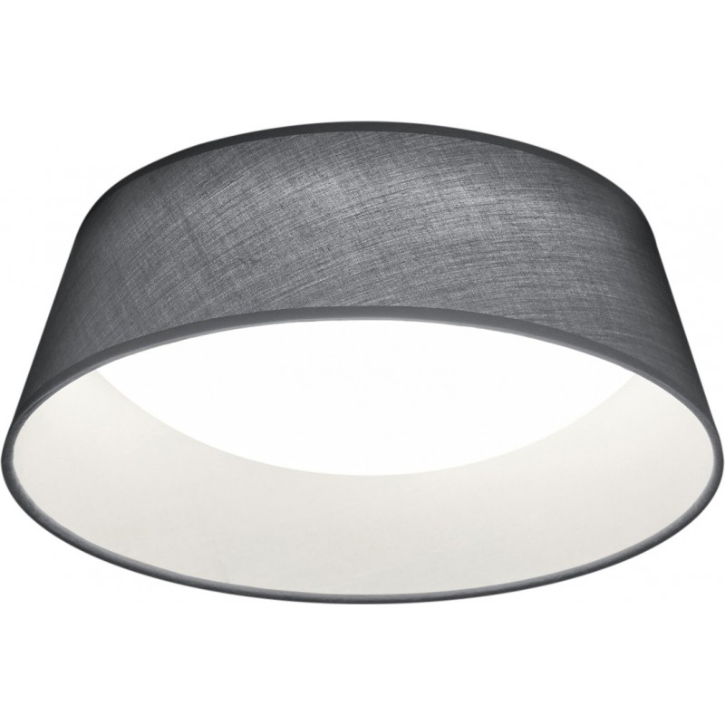42,95 € Free Shipping | Indoor ceiling light Reality Ponts 14W 3000K Warm light. Ø 34 cm. Integrated LED. Ceiling and wall mounting Living room and bedroom. Modern Style. Plastic and polycarbonate. Gray Color