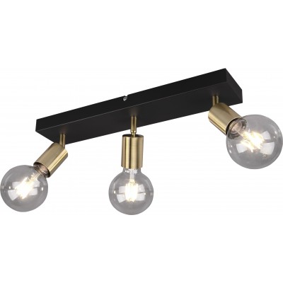 Ceiling lamp Reality Vannes 44×13 cm. Living room and bedroom. Modern Style. Metal casting. Copper Color