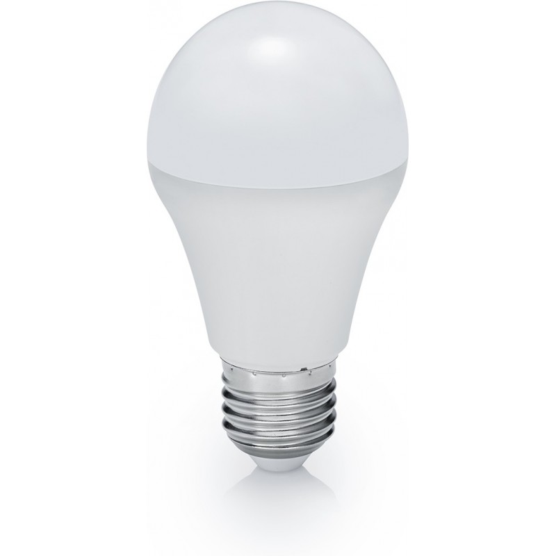 10,95 € Free Shipping | LED light bulb Reality Bombilla 10W E27 LED 3000K Warm light. Ø 6 cm. Modern Style. Plastic and polycarbonate. White Color