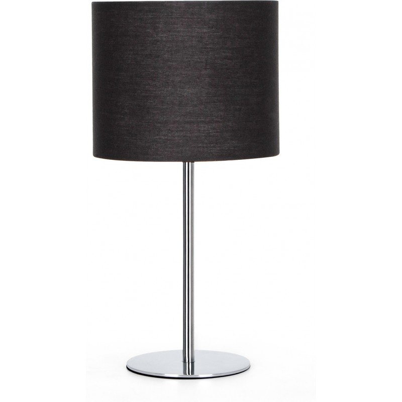 14,95 € Kostenloser Versand | Tischlampe 40W 33×17 cm. klassische dekorative Lampe Stahl. Schwarz Farbe