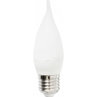 7,95 € Free Shipping | 5 units box LED light bulb 3W E27 Ø 3 cm. LED candle White Color