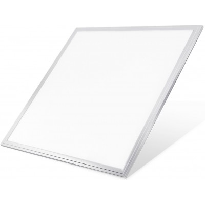 LED面板 40W 6000K 冷光. 正方形 形状 60×60 cm. 超薄面板。超薄 铝 和 有机玻璃. 白色的 颜色
