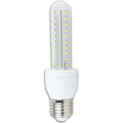 14,95 € Free Shipping | 5 units box LED light bulb 9W E27 3000K Warm light. Ø 3 cm. PMMA and Glass