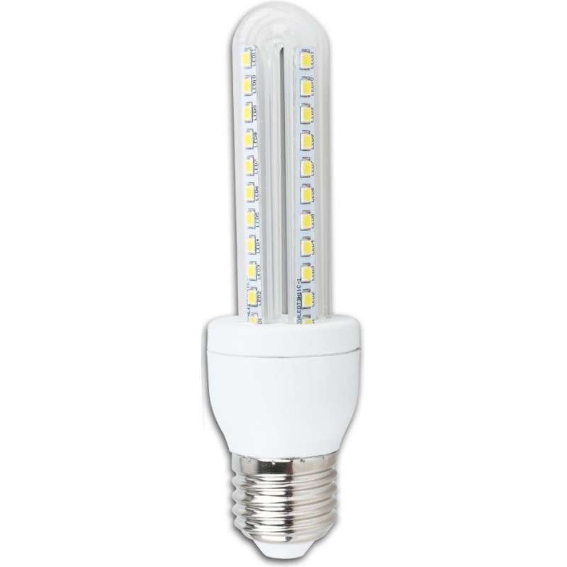 14,95 € Free Shipping | 5 units box LED light bulb 9W E27 3000K Warm light. Ø 3 cm. PMMA and Glass