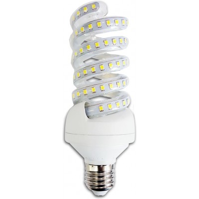 26,95 € Free Shipping | 5 units box LED light bulb 18W E27 Ø 6 cm. LED spiral