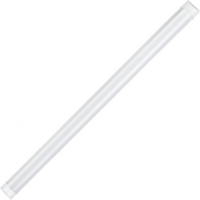 LED tube 40W T8 LED 6000K Cold light. 120×7 cm. LED batten lamp PMMA and Polycarbonate. White Color
