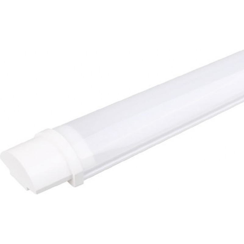 16,95 € Free Shipping | LED tube 40W T8 LED 3000K Warm light. 120×5 cm. LED batten lamp PMMA and Polycarbonate. White Color
