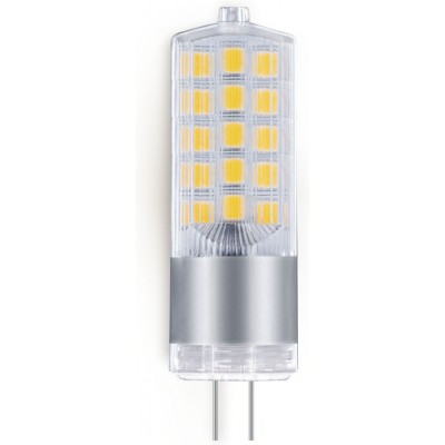 28,95 € Free Shipping | 10 units box LED light bulb 3.5W G4 LED 6500K Cold light. 6×2 cm. Polycarbonate