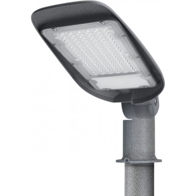 Farola Aigostar 200W 6500K Luz fría. 64×24 cm. Luz de calle LED ultraplana Aluminio. Color gris