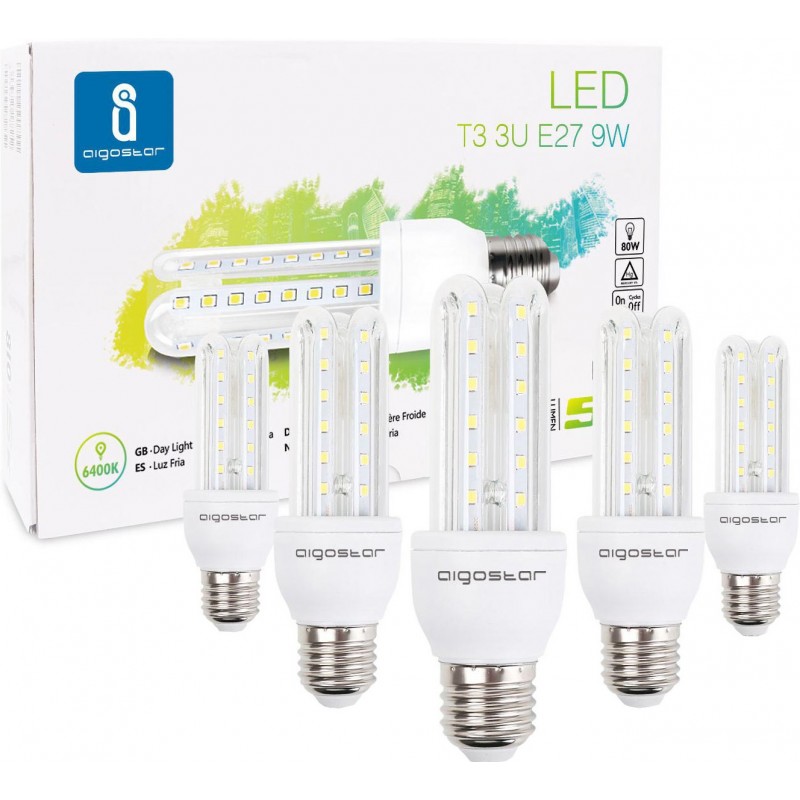 9,95 € Free Shipping | LED light bulb Aigostar 9W E27 13 cm