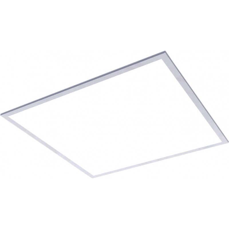 34,95 € Free Shipping | LED panel Aigostar 50W 6500K Cold light. 60×60 cm. Aluminum and pmma. White Color