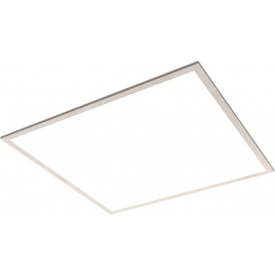 LEDパネル Aigostar 40W 4000K ニュートラルライト. 平方 形状 60×60 cm. 超薄型パネル。とてもスリム アルミニウム そして PMMA. 白い カラー