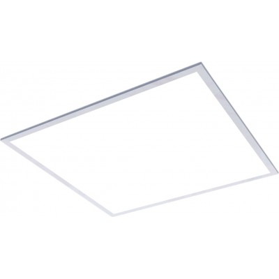 LED-Panel Aigostar 40W 6500K Kaltes Licht. Quadratische Gestalten 60×60 cm. Ultradünnes Panel. Super dünn Aluminium und PMMA. Weiß Farbe