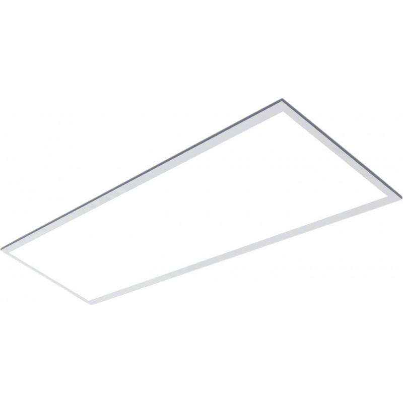 LED panel Aigostar 40W 4000K Neutral light. 120×30 cm. Aluminum and pmma. White Color