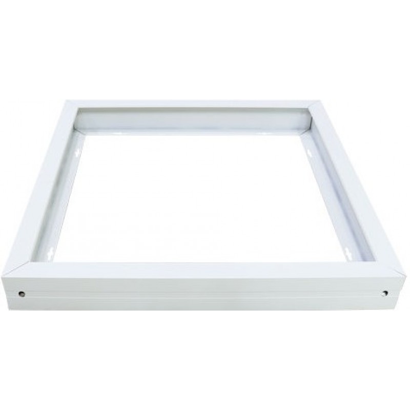 8,95 € Free Shipping | LED panel Aigostar 60×60 cm. Installation frame for LED Panel White Color