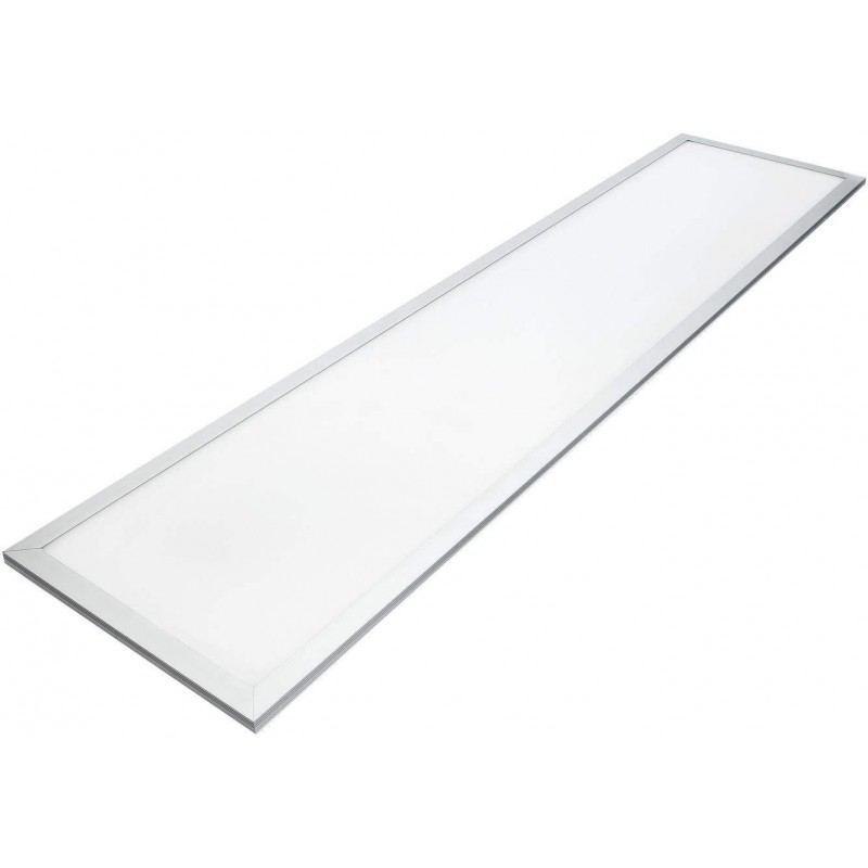 LED panel Aigostar 40W 4000K Neutral light. 120×30 cm. Aluminum and pmma. White Color