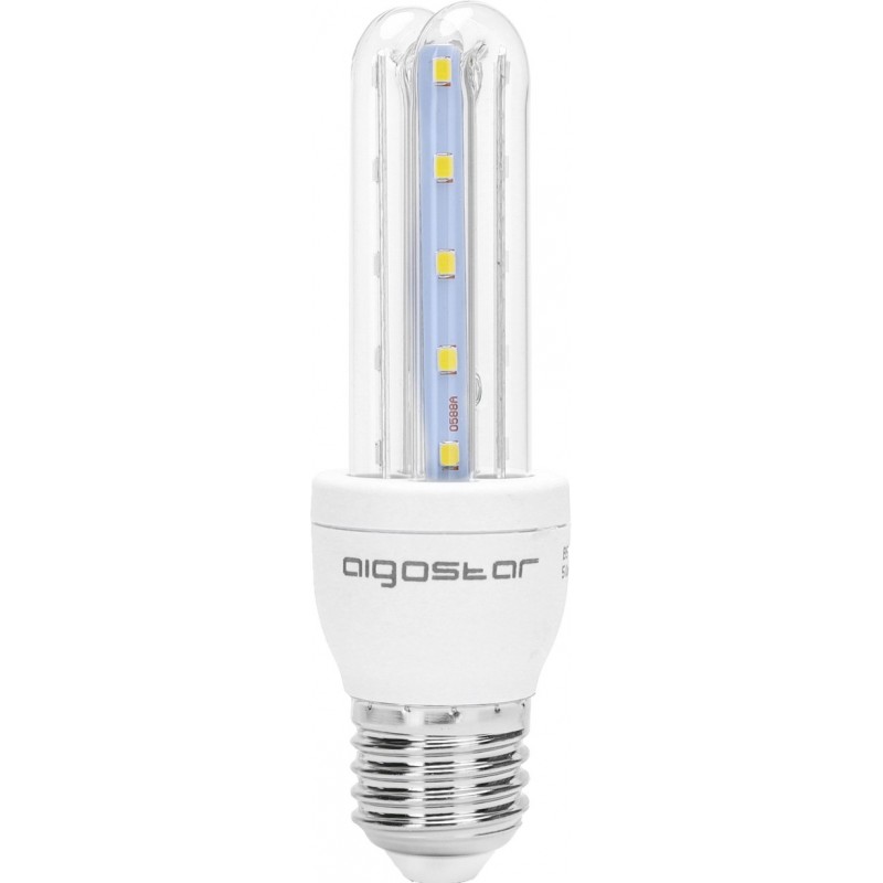 8,95 € Free Shipping | 5 units box LED light bulb Aigostar 6W E27 13 cm