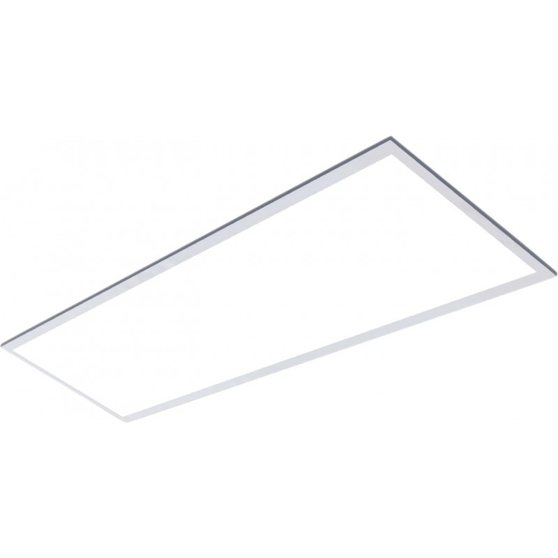 34,95 € Free Shipping | LED panel Aigostar 40W 4000K Neutral light. 120×30 cm. Aluminum and pmma. White Color