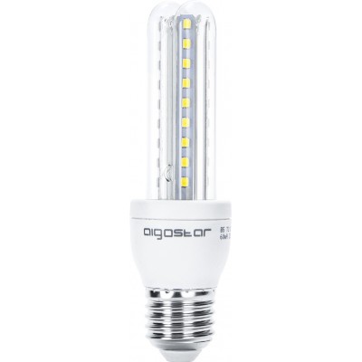 9,95 € Free Shipping | 5 units box LED light bulb Aigostar 8W E27 Ø 3 cm. Edison-LED Pmma and glass