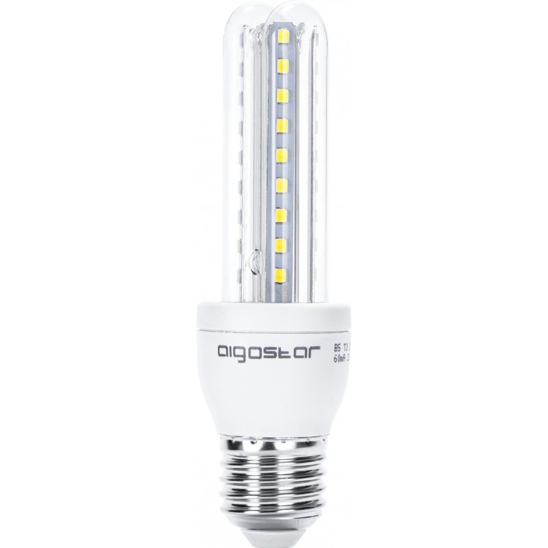 13,95 € Envoi gratuit | Boîte de 5 unités Ampoule LED Aigostar 8W E27 Ø 3 cm. LED Edison PMMA et Verre