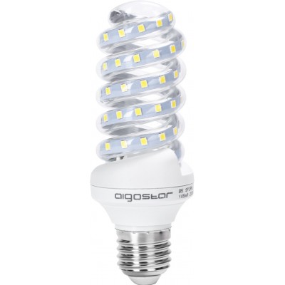Boîte de 5 unités Ampoule LED Aigostar 13W E27 14 cm. Spirale LED