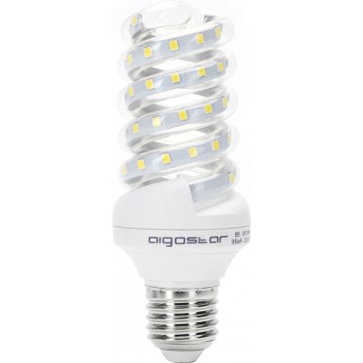 Boîte de 5 unités Ampoule LED Aigostar 11W E27 13 cm. Spirale LED