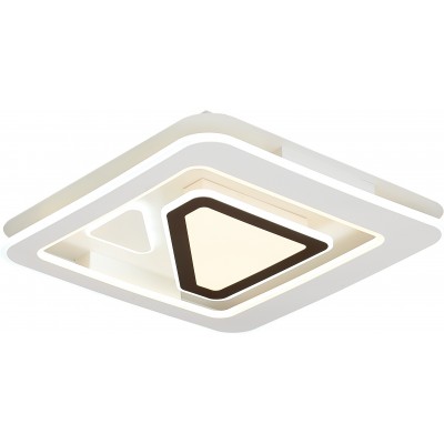 吸顶灯 240W 正方形 形状 55×55 cm. 遥控。 通过智能手机APP控制 白色的 颜色