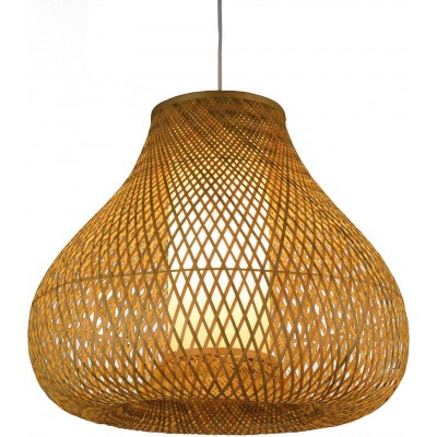 152,95 € Free Shipping | Hanging lamp Round Shape Ø 40 cm. Brown Color