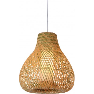 91,95 € Free Shipping | Hanging lamp Round Shape Ø 35 cm. Brown Color