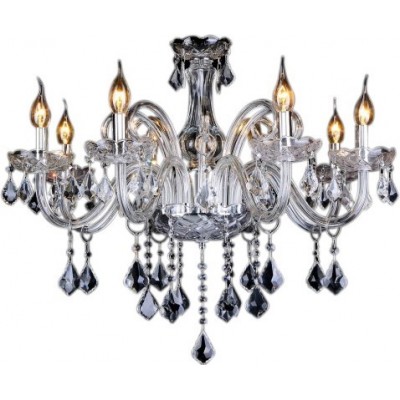 324,95 € Free Shipping | Chandelier 70×52 cm. 8 light points Crystal
