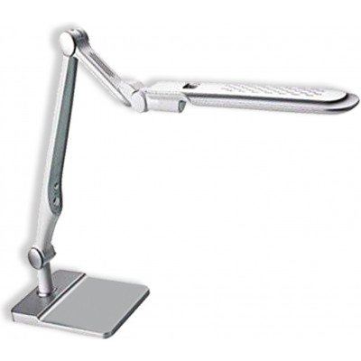 Lámpara de escritorio 10W Forma Alargada 45×40 cm. Control táctil Color blanco