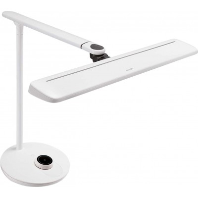 188,95 € Free Shipping | Desk lamp Philips 14W Extended Shape 45×44 cm. LED with touch panel Living room, dining room and lobby. White Color