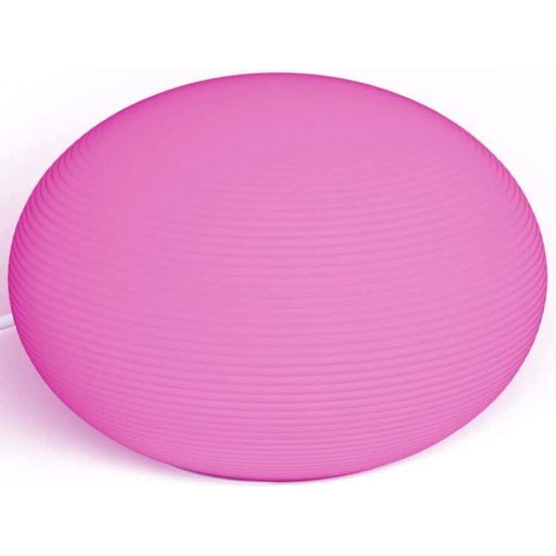 157,95 € Spedizione Gratuita | Lampada da tavolo Philips 10W 26×26 cm. LED. Alexa e Google Home Cristallo. Colore bianca