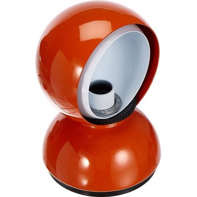 Lámpara de sobremesa 25W Forma Esférica 18×12 cm. Salón, comedor y vestíbulo. Estilo moderno. Metal. Color naranja
