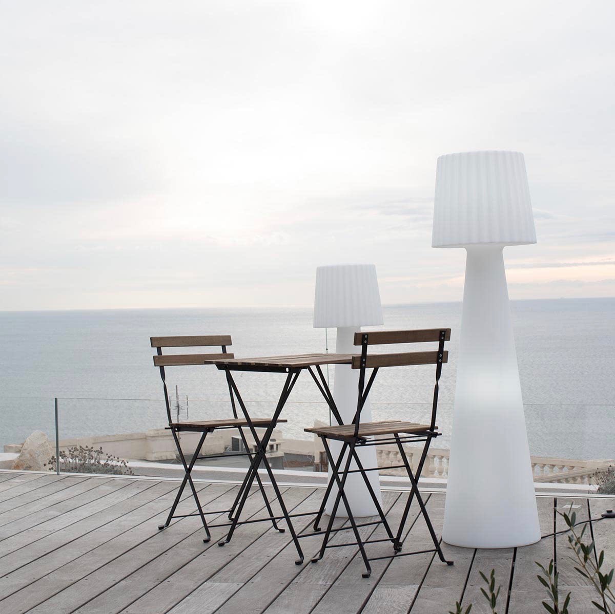 152,95 € Spedizione Gratuita | Lampada da esterno 113×31 cm. Pmma. Colore bianca