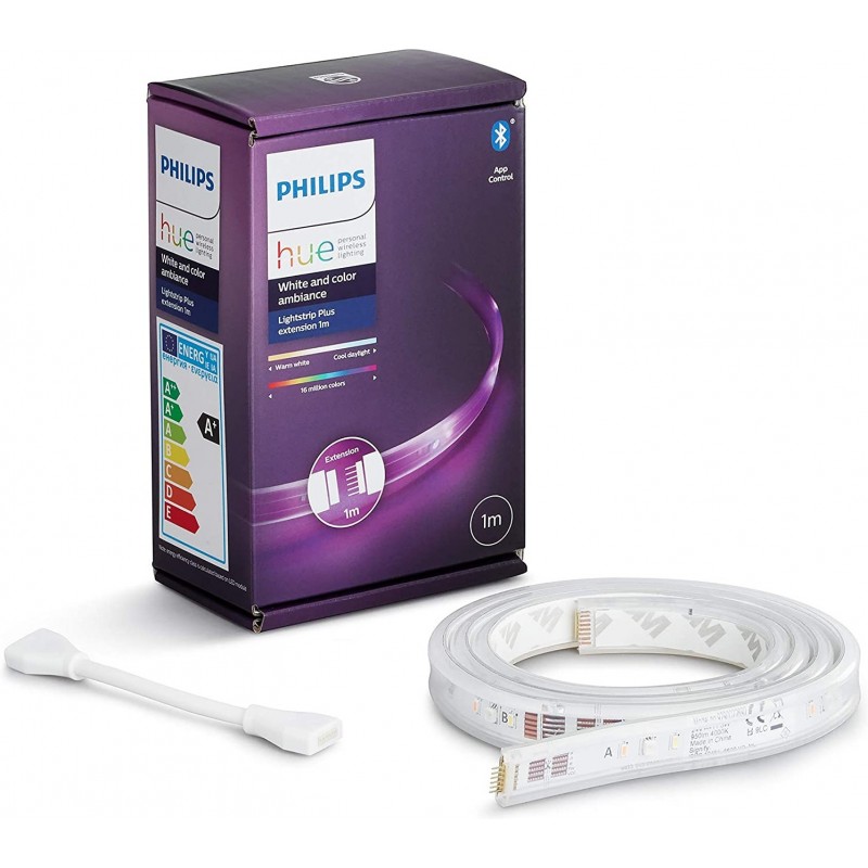 186,95 € Free Shipping | LED strip and hose Philips LED LED strip. Alexa and Google Home. Motion sensor White Color