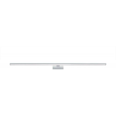 142,95 € Envio grátis | Iluminação de móveis Eglo 14W 120×12 cm. LED para espelho Alumínio e pmma. Cor branco